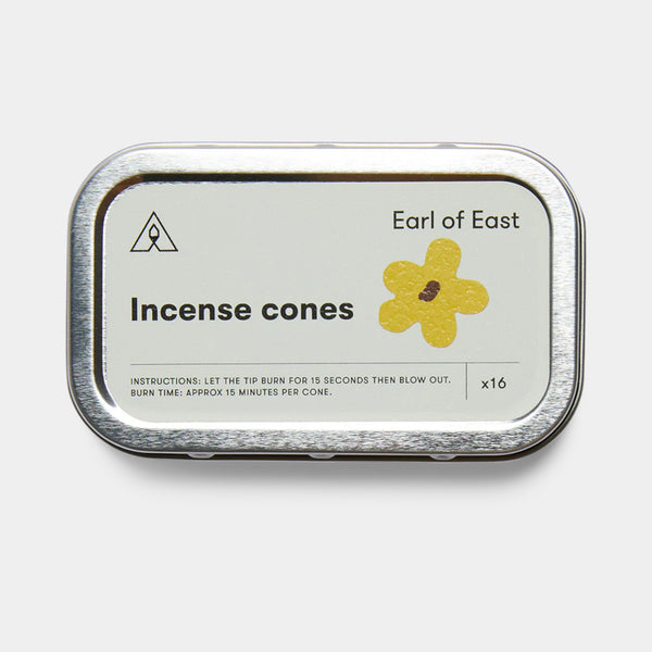 Earl of East | Flower Power | Incense Cones - 16 pack