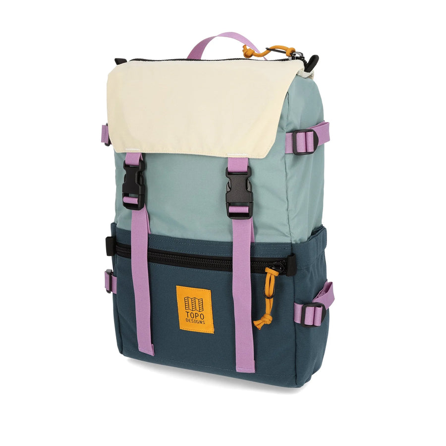 Topo Designs BackpackRover Pack Classic - Sage / Pond Blue