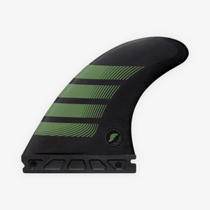Futures F8 Alpha Large 5-Fin - Carbon/Olive