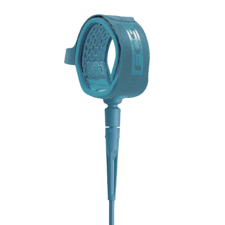 FCS 8' All Round Essentials Leash - Tranquil Blue