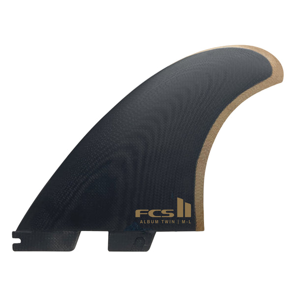 FCS II Performance Glass Album Twin+1 M-L - Black / Gold