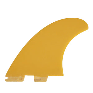 FCS II Power Twin + Stabiliser Surfboard Fins - Performance Glass - Mango/White