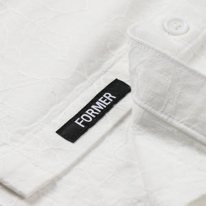 Former VIVIAN VINE SHORT SLEEVE SHIRT - WHITE
