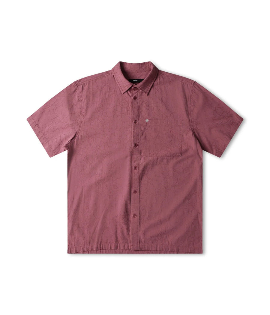 Former VIVIAN VINE SHORT SLEEVE SHIRT - ROSE