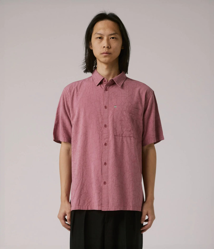 Former VIVIAN VINE SHORT SLEEVE SHIRT - ROSE