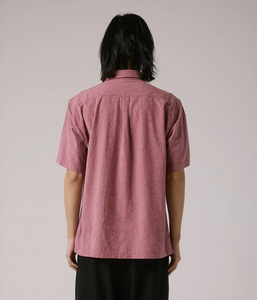 Former VIVIAN VINE SHORT SLEEVE SHIRT - ROSE