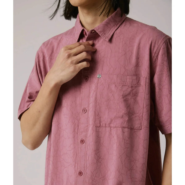 Former VIVIAN VINE SHORT SLEEVE SHIRT - ROSE