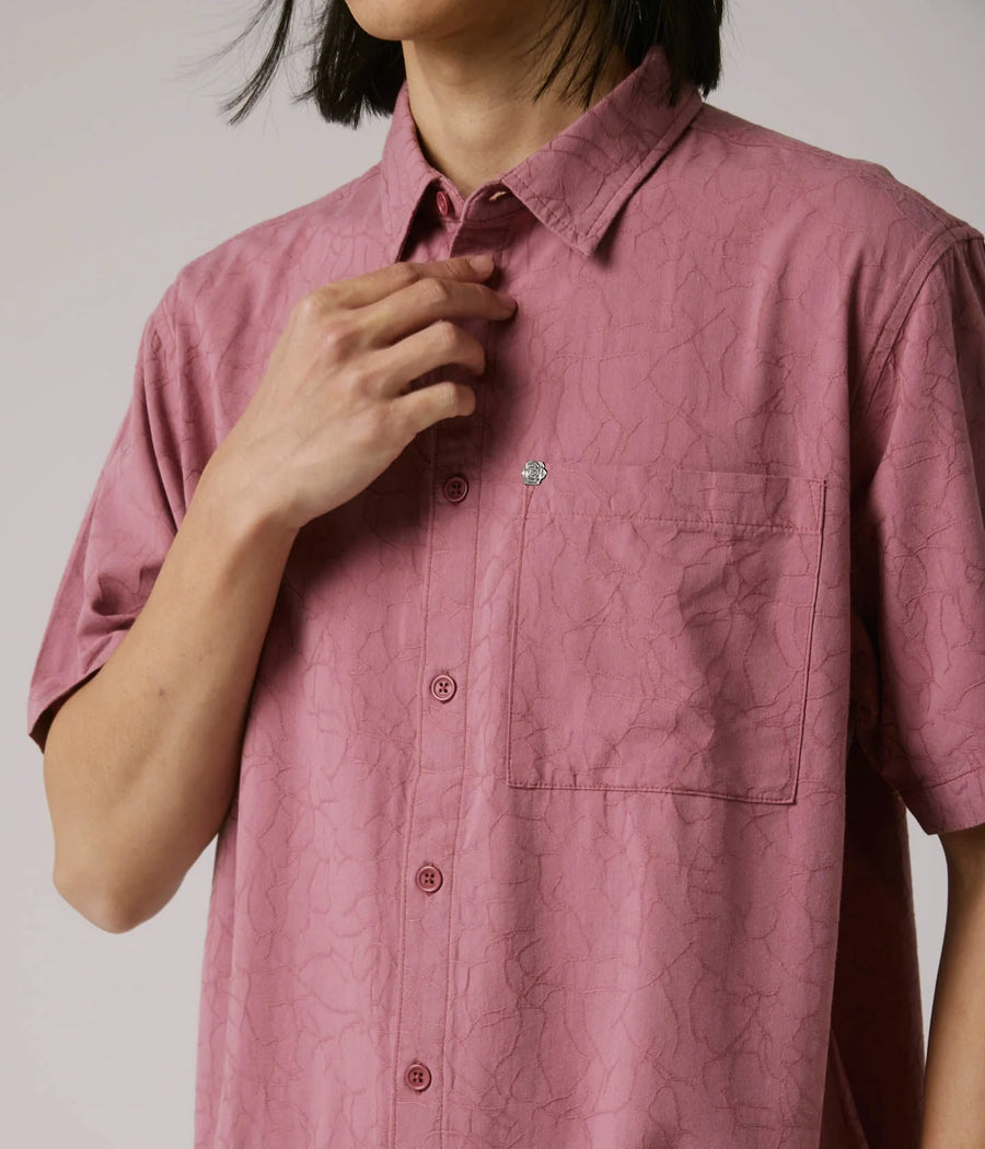 Former VIVIAN VINE SHORT SLEEVE SHIRT - ROSE