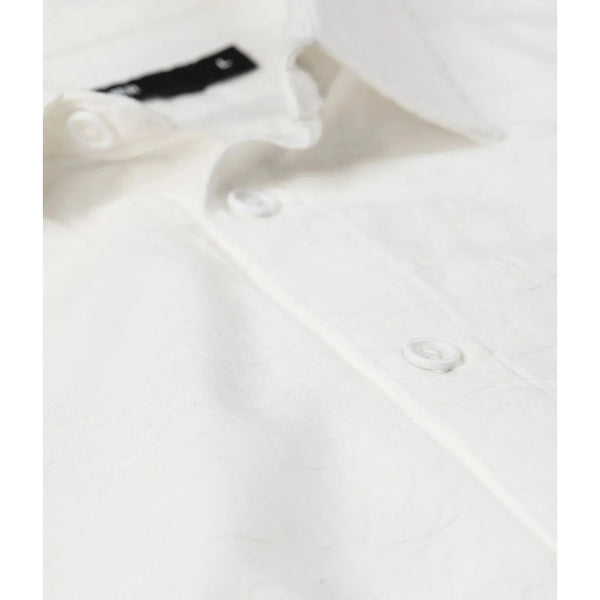 Former VIVIAN VINE SHORT SLEEVE SHIRT - WHITE