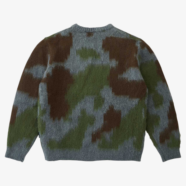 Gramicci Mohair Sweater - JUNGLE DIGI CAMO