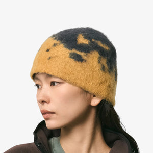 Gramicci Mohair Splatter Beanie - Safron Splatter