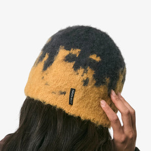 Gramicci Mohair Splatter Beanie - Safron Splatter