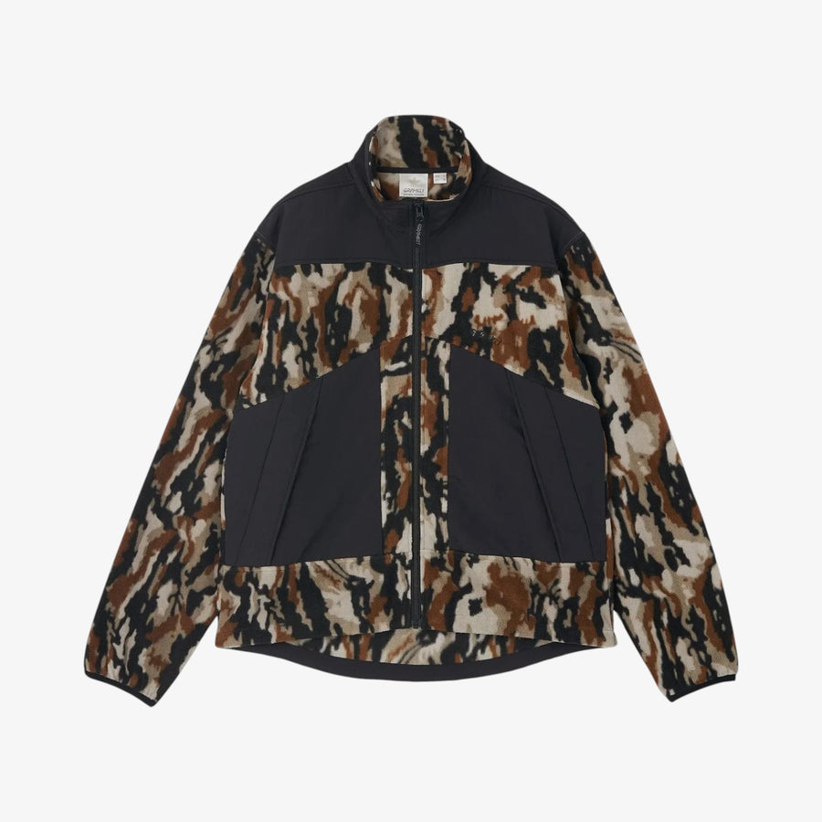 Gramicci Thermal Fleece Jacket - Bark Camo