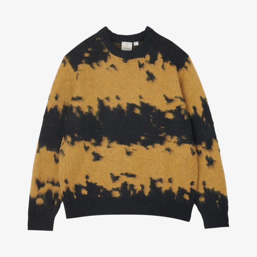 Gramicci Mohair Splatter Cardigan - Safron Splatter