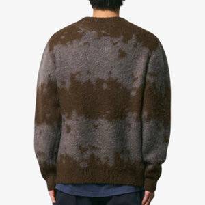 Gramicci Mohair Splatter Sweater - Slate Splatter