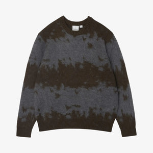 Gramicci Mohair Splatter Sweater - Slate Splatter