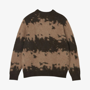 Gramicci Mohair Splatter Sweater - Taupe Splatter