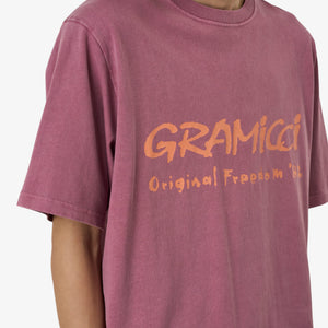 Gramicci Pigment Dyed Freedom Tee - Red Pigment