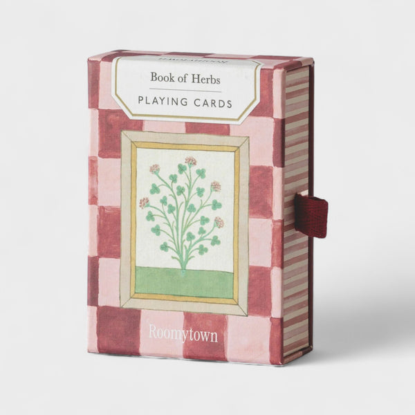 Roomytown Book of Herbs Single Playing Card Deck