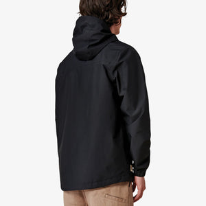 Globe Men's Breaker Spray Waterproof Rain Jacket - Black