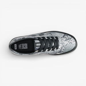 Wasted Talent | Globe Melbek Skate Shoes Ophidian Collection - Black / Snake