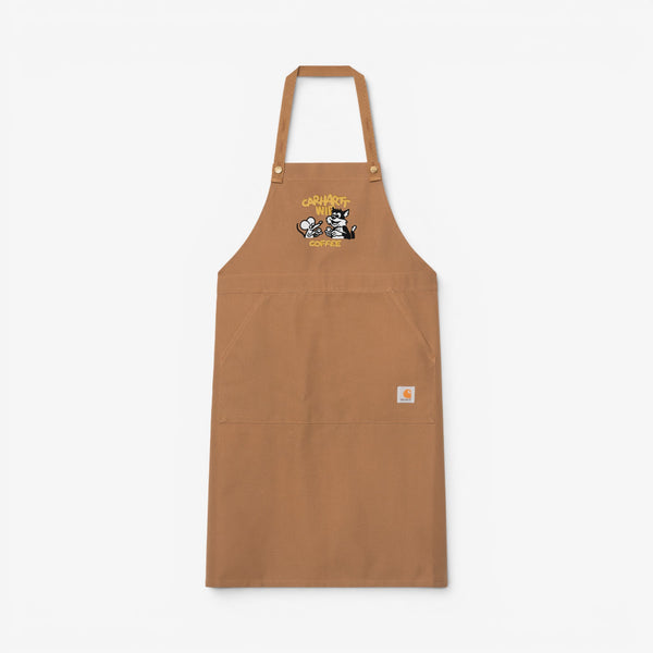 Carhartt WIP Coffee Break Apron - Hamilton Brown, Rigid