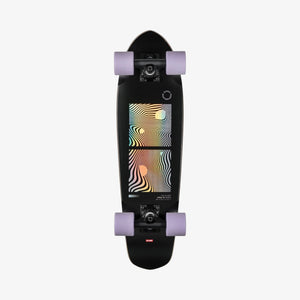 Globe Blazer Cruiser Skateboard - Black / Purple - 26"
