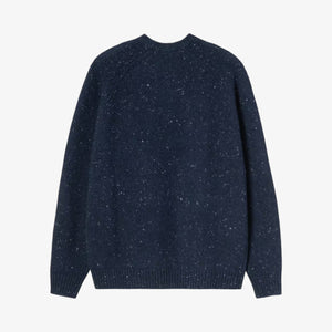 Carhartt Anglistic Sweater - Speckled Jupiter