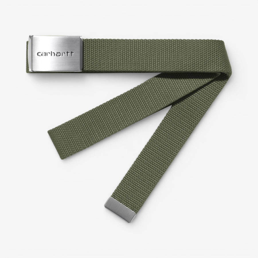 Carhartt Clip Belt Chrome - Leaf