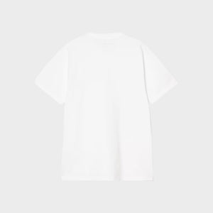 Carhartt Short Sleeve Chase T-Shirt - White / Gold