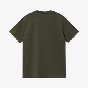 Carhartt Short Sleeve Chase T-Shirt - Olive / Gold