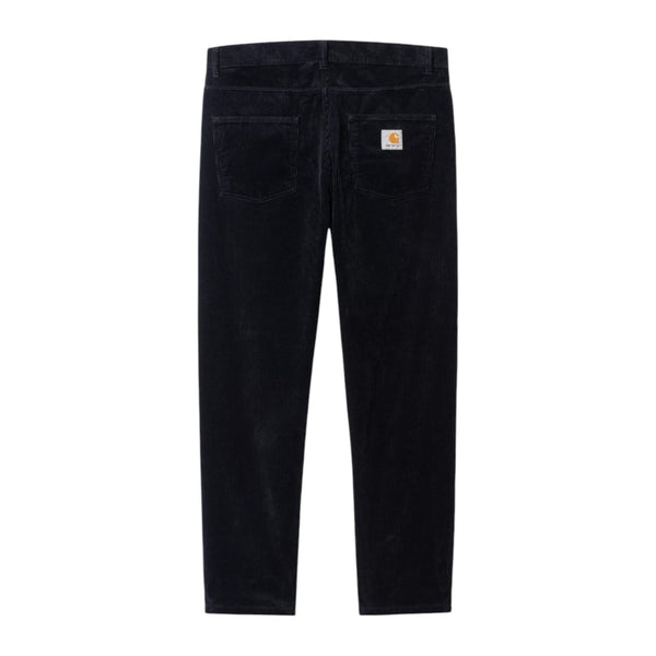 Carhartt Newel Pant 'Coventry' Corduroy - Dark Navy, rinsed