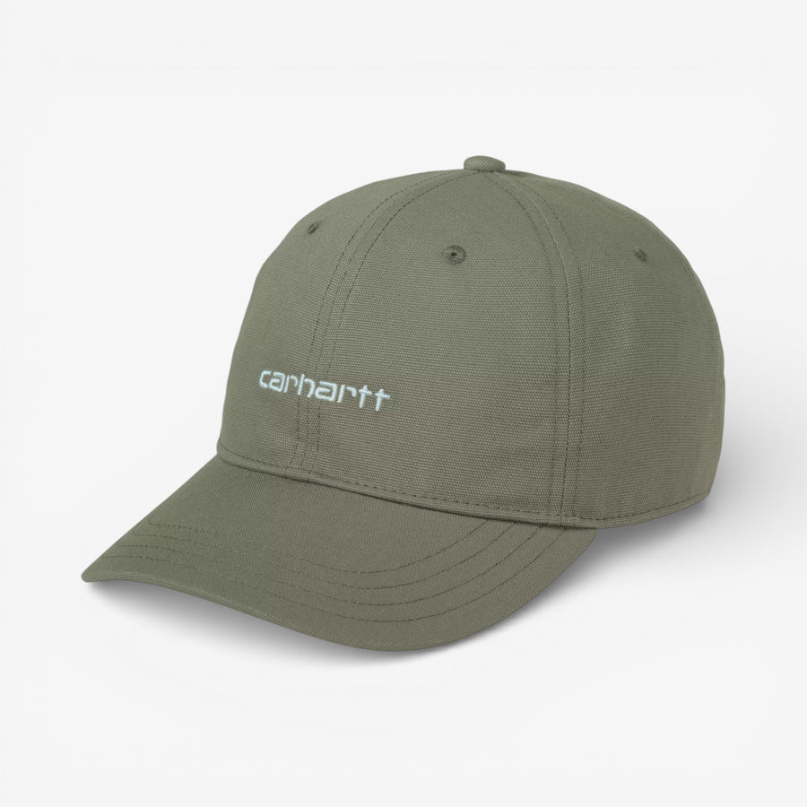 Carhartt Canvas Script Cap - Leaf / Tourmaline