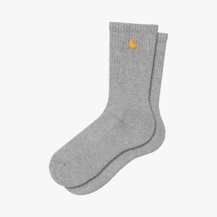 Carhartt Chase Socks - Grey Heather / Gold