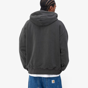 Carhartt Hooded Vista Jacket - Black, Garment Dyed
