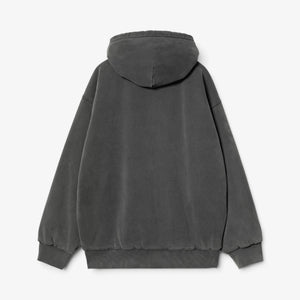Carhartt Hooded Vista Jacket - Black, Garment Dyed