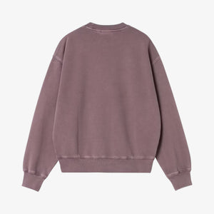 Carhartt Women's  Nelson Sweatshirt - Phlox, garment dyed