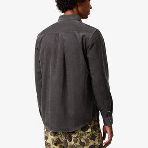 Carhartt Long Sleeve Maddison Cord Shirt - Graphite