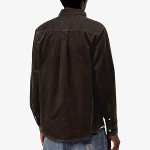 Carhartt Long Sleeve Maddison Cord Shirt - Tobacco