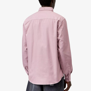 Carhartt Long Sleeve Bolton Shirt - Hortensia, Garment dyed