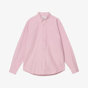Carhartt Long Sleeve Bolton Shirt - Hortensia, Garment dyed
