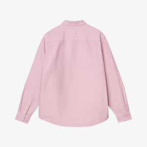 Carhartt Long Sleeve Bolton Shirt - Hortensia, Garment dyed
