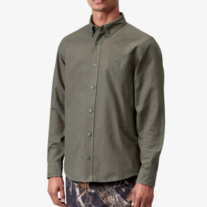 Carhartt Long Sleeve Bolton Shirt - Shungite, Garment dyed
