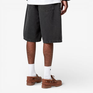 Carhartt Landon Short - Black, Stone Washed