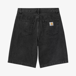 Carhartt Landon Short - Black, Stone Washed