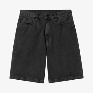 Carhartt Landon Short - Black, Stone Washed