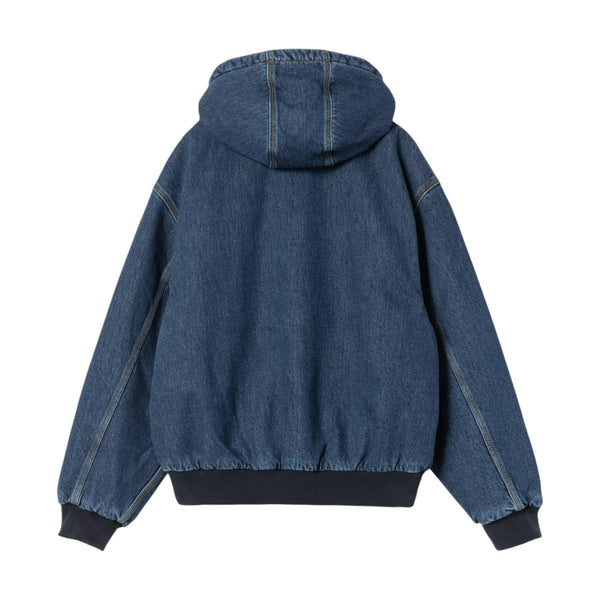 Carhartt Women's OG Active Winter Jacket - Denim Blue, stone washed