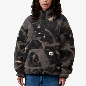 Carhartt Women's Elliot High Neck Liner - Camo Feather Tree, Black / Black