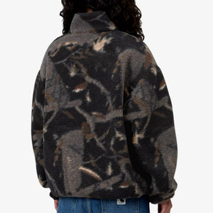 Carhartt Women's Elliot High Neck Liner - Camo Feather Tree, Black / Black