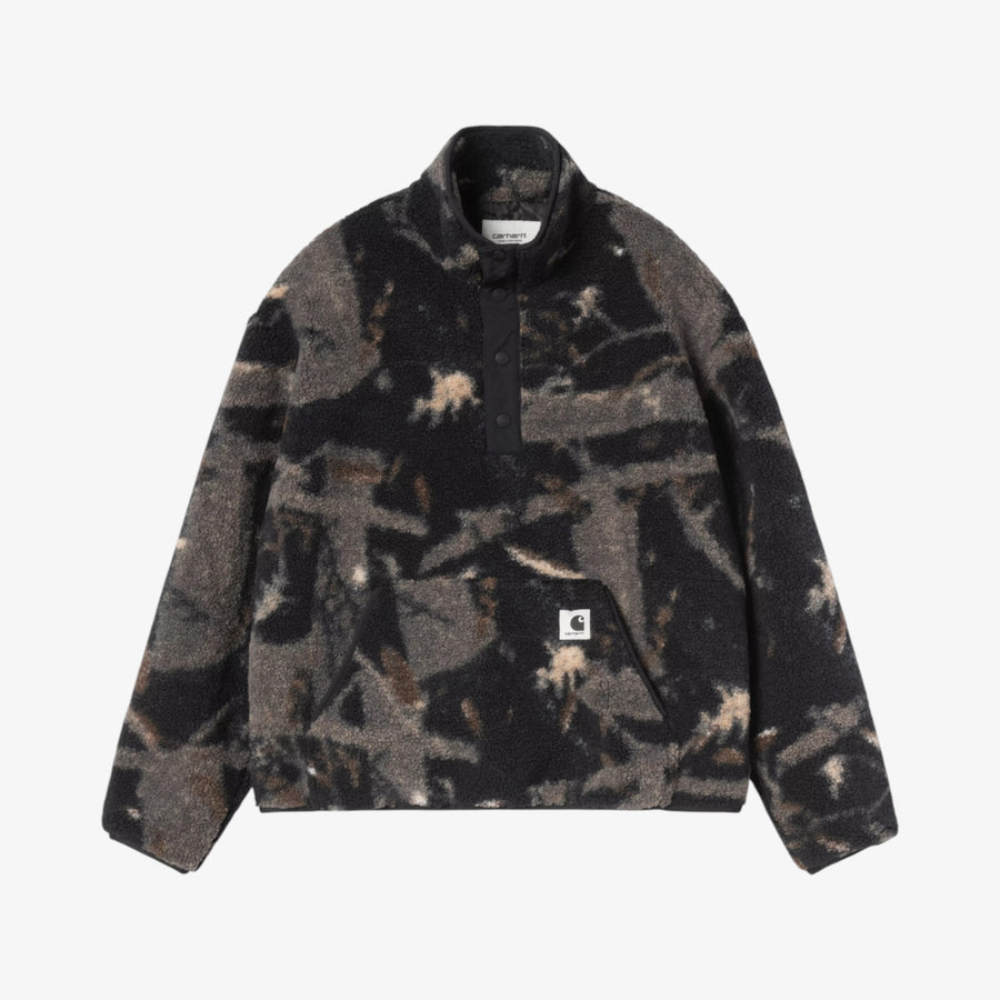 Carhartt Women's Elliot High Neck Liner - Camo Feather Tree, Black / Black